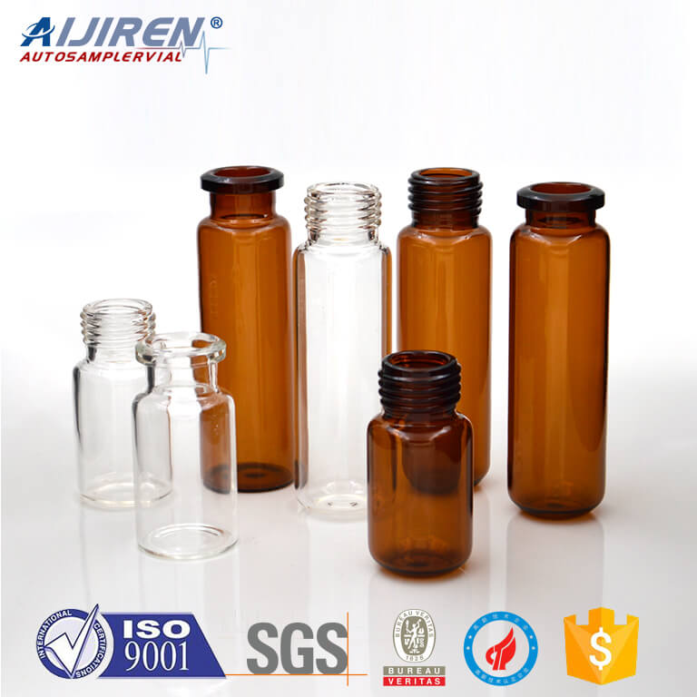 23mm outer diameter beveled edge al crimp gc vial